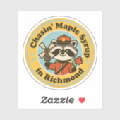 Grappig Richmond-cadeau voor esliefhebbers Sticker (Vel)
