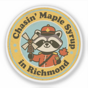 Grappig Richmond-cadeau voor esliefhebbers Sticker