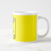 Grappig rijinstructeur cadeau grote koffiekop (Rechts)