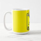 Grappig rijinstructeur cadeau koffiemok (Links)