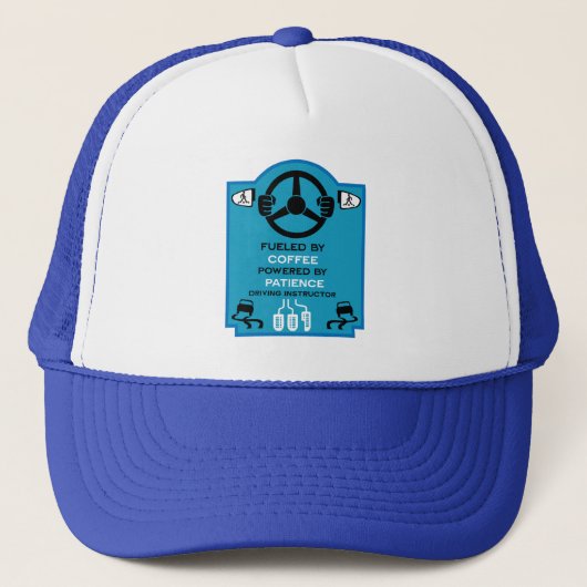 Grappig rijinstructeur cadeau trucker pet (Voorkant)