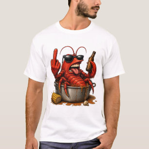 Grappig Rivierkreeft T-Shirt – Cajaans geschenk vo