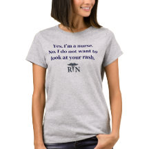Grappig RN-verpleegster T-shirt | Geregistreerde v