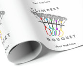 Grappig Rock Klimboeket Cadeaupapier (Rol Hoek)