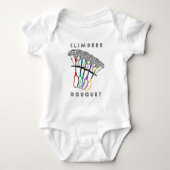 Grappig Rock Klimboeket Romper (Voorkant)