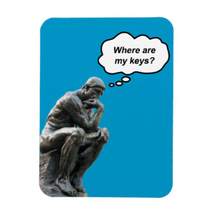 Grappig Rodin's dikkere beeld - waar zijn mijn sle Magneet