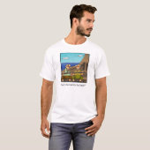 Grappig roeien Humor Tee Shirt (Voorkant volledig)