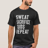 Grappig Roeien Shirt Werk Hard College Roeier Craf (Voorkant)