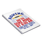 Grappig roeien we hebben meer bemanningsteam gedaa notitieboek (Rechterzijde)