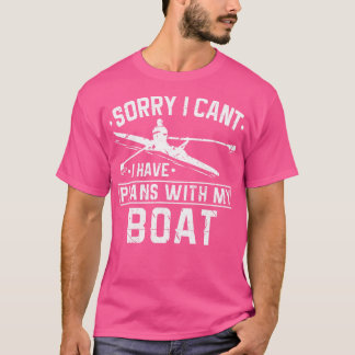 Grappig roeituig roeien t-shirt