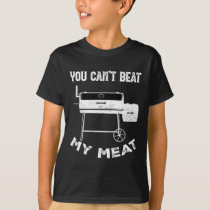 Grappig Roken Grilling Party Smoker Je kunt niet v T-shirt