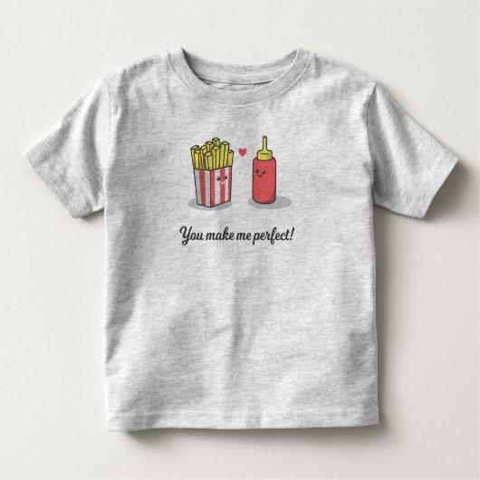 Grappig Romantic dat je me perfect maakt | SHIRT (Voorkant)