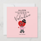 Grappig romantisch Vriendin Valentijnsdag Feestdagenkaart (Voorkant)