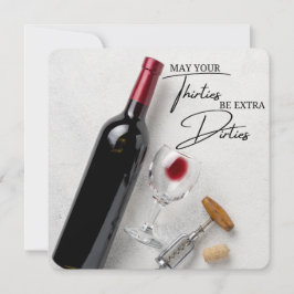 GRAPPIG ROMANTISCH WENSKAART VOOR 30E VERJAARDAG