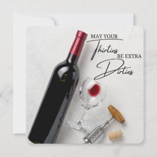 GRAPPIG ROMANTISCH WENSKAART VOOR 30E VERJAARDAG