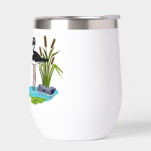 Grappig Rondjes Kletsen Steltkluut (Links)