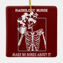 Grappig Röntgenstraal Medisch Werk Radiologie RN Keramisch Ornament