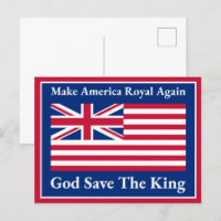 Grappig Rood Blauw Wit Maak Amerika weer Koninklij