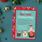 Grappig Rood Kawaii Sushi Feestelijk Kerstfeest Kaart