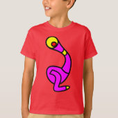 grappig rood shirt (Voorkant)