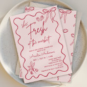 Grappig rood vers uit de markt Vrijgezellenfeest Kaart