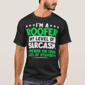 Grappig Roofer Design Premium _3 T-shirt (Voorkant)