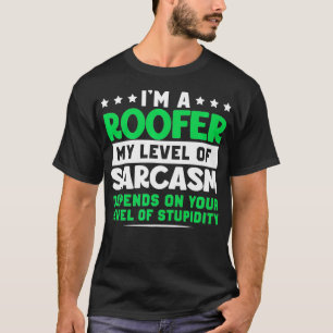 Grappig Roofer Design Premium _3 T-shirt