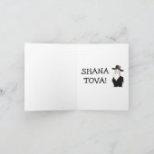 Grappig Rosh HaShana wenskaart Feestdagen Kaart (Binnen)