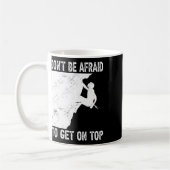 Grappig Rotsklimmen Boulderen  Koffiemok (Links)