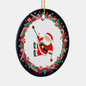Grappig Rotsklimmen Keramisch Ornament (Rechts)