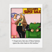 Grappig "Rough Day"? Briefkaart "Spectickles" (Voorkant)