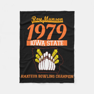 Grappig Roy Munson King Pin Bowling T-shirt 2 Fleece Deken
