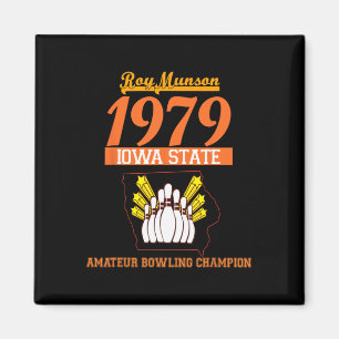 Grappig Roy Munson King Pin Bowling T Shirt 2 Magneet