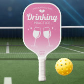 Grappig roze dat ik dacht dat je Drink praktijken Pickleball Paddle