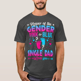 Grappig roze of blauw vader houdt van je seksespec t-shirt