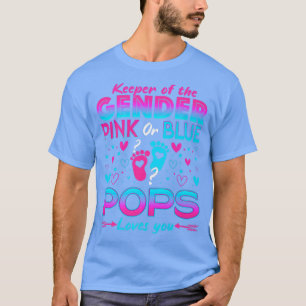 Grappig roze of blauwe Poppen houden van je geslac T-shirt