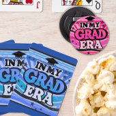 Grappig Roze Retro Stijlvol Leuk Modern Afstudeerd Button Flesopener