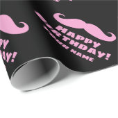 Grappig roze snuffelpapier, aangepast op basis van cadeaupapier (Rol Hoek)