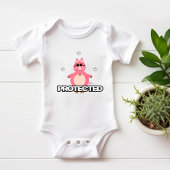 Grappig roze varken romper