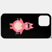 Grappig roze varkentje Case-Mate iPhone case (Achterkant (horizontaal))