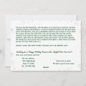 Grappig Rudolph Oh Deer We hebben 5 foto's Golden  Feestdagenkaart (Achterkant)