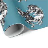  grappig rugby cadeaupapier (Rol Hoek)