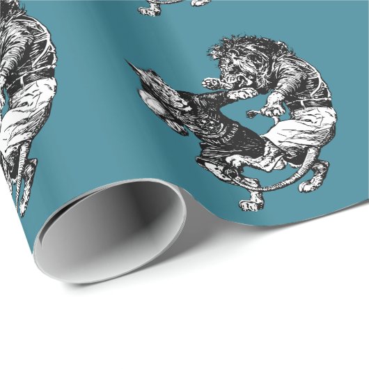  grappig rugby cadeaupapier (Rol Hoek)