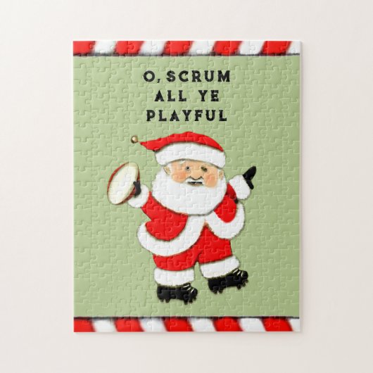 grappig rugby feestcadeau voor puzzel (Verticaal)