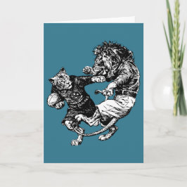  grappig rugby feestdagen kaart