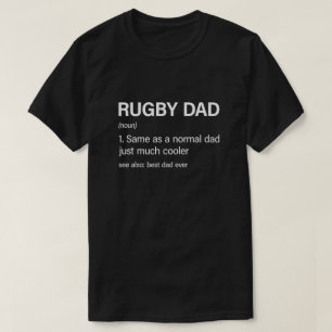 Grappig Rugby Papa Definitie Rugby Lover T-shirt
