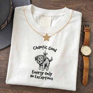 Grappig Ruig Hondje Grafisch T-shirt