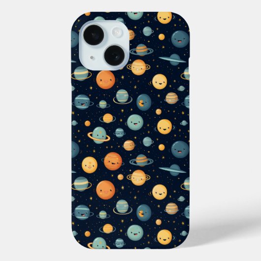 Grappig ruimtepatroon Case-Mate iPhone case (Achterkant)