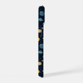 Grappig ruimtepatroon iPhone 15 case (Rechterkant)