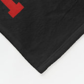 Grappig Run Steel Ik Dare You Baseball Catcher Pla Fleece Deken (Hoek)